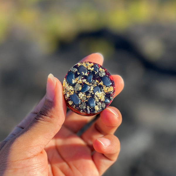 Cosmic Powerful Pocket Orgone (Manifestor) - Galactic Gold Healing Energy Transmuter