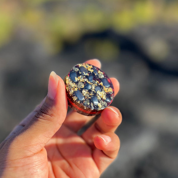 Cosmic Powerful Pocket Orgone (Manifestor) - Galactic Gold Healing Energy Transmuter