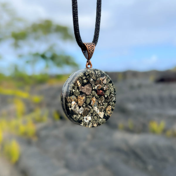 Harmonic Star Resonator - Universal Chi Orgone Amulet (Shungite + Pyrite + Tourmaline + Agate)