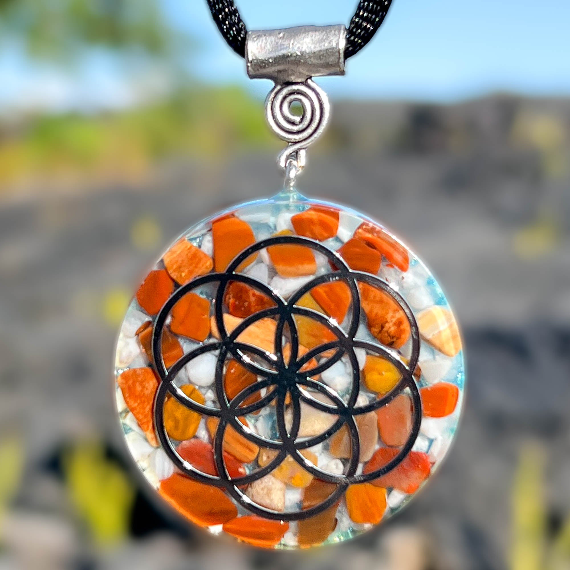 Tree of Life pendant I made recently for my partner's birthday✨ Stone is petrified  wood! : r/WireWrapping
