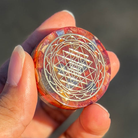 Star Gate Powerful Pocket Orgone (Creative Magic) - Galactic Gold Healing Energy Transmuter